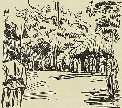 FORT BINGER, d’après un document de la mission Hostains-d’Ollone