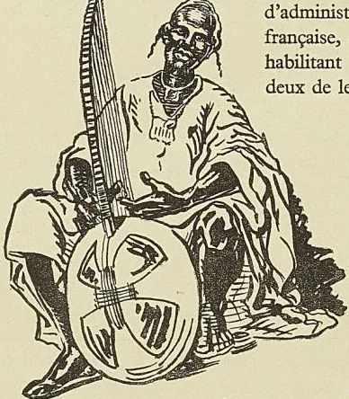 GRIOT MALINKÉ, d’après un dessin de Mage