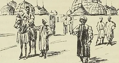 PALAIS DU SULTAN GAOURANG, document de la mission Gentil