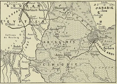 CARTE DES MISSIONS DE BONCHAMPS, CLOCHETTE, CHARLES MICHEL