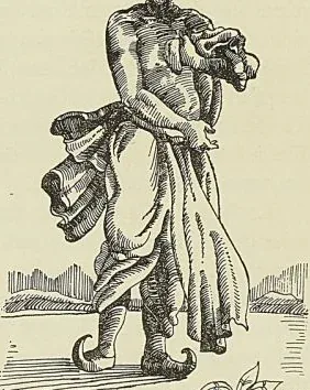 INDIEN DE LA SECTE DE VICHENOU, d’après Sonnerat : Voyage aux Indes orientales 1782. (A…