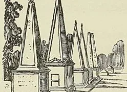 TOMBEAUX MILITAIRES A BHAGALPOUR. (G. Hanotaux fils.) Cul-de-lampe
