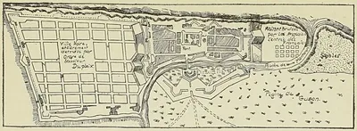 PLAN DE MADRAS, PARTIE SUR LA MER (1746)