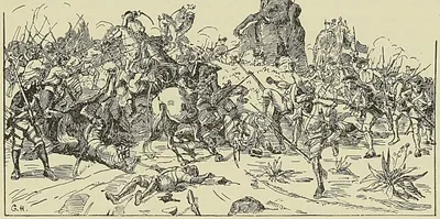 COMBAT DE MAINVILLE A SADRAS. (G. Hanotaux fils.)