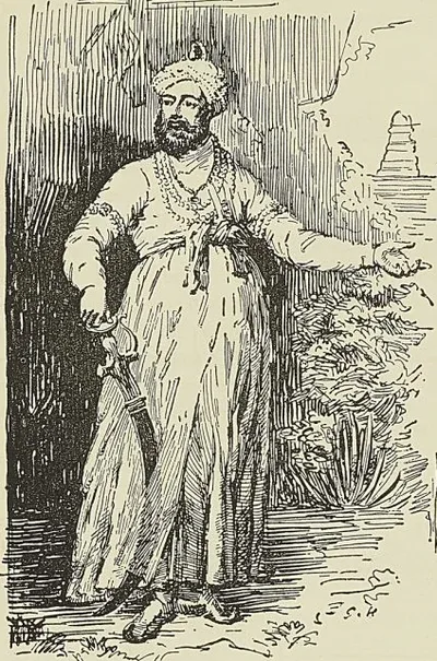 MAHAMET ALl, d’après un tableau de Ward. (Mme G. Hanotaux.)