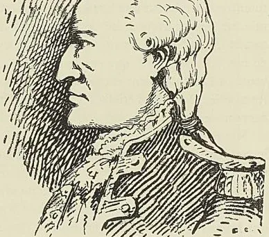 LE COMTE DE LALLY, d’après une gravure de la Bibliothèque nationale. (E. Courtot.)