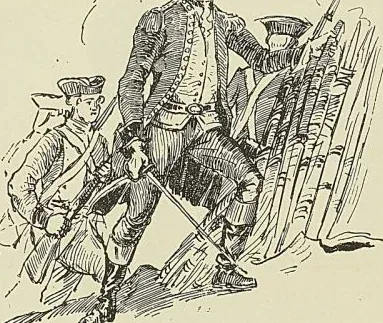 OFFICIER DE MARINE DE L’ESCADRE DE SUFFREN, d’après Raffet. (G. Hanotaux fils.)