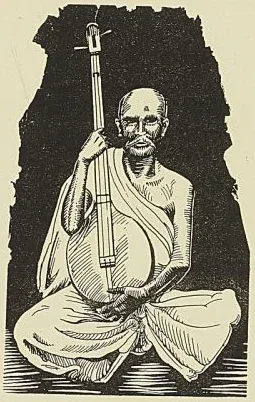 MUSICIEN INDOU. (A. Reiss.) Cul-de-lampe