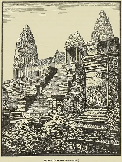 RUINES D’ANGKOR, CAMBODGE