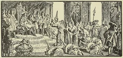 RÉCEPTION DE L’AMBASSADE FRANÇAISE PAR LOUIS XIV