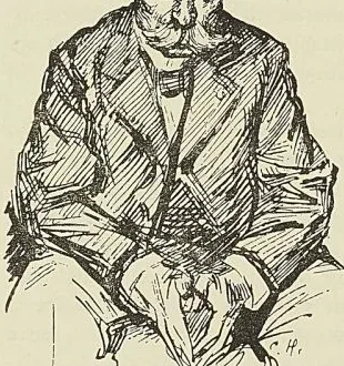 AUGUSTE PAVIE, d’après le crayon de P. Renouard