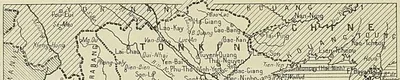 CARTE DE L’INDOCHINE POLITIQUE