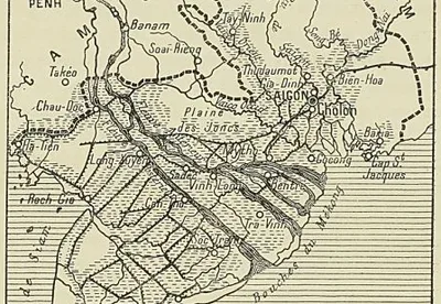 RIZIÈRES DE COCHINCHINE EN 1930
