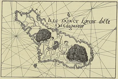 CARTE DE GUILLAUME LE TESTU (1555)