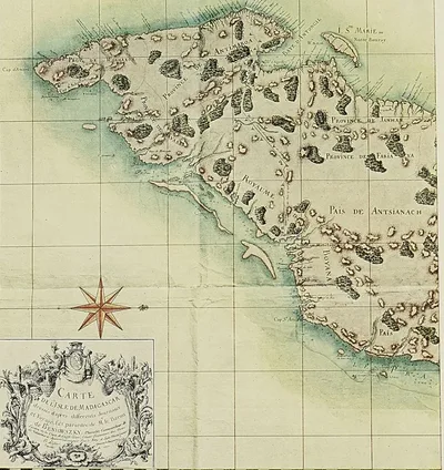 DITE  CARTE DE BENIOWSKY a