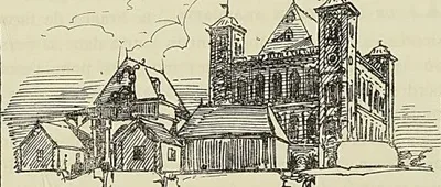 PALAIS DE LA REINE CONSTRUIT PAR J. LABORDE, d’après Catat : Voyage à Madagascar, 1893…