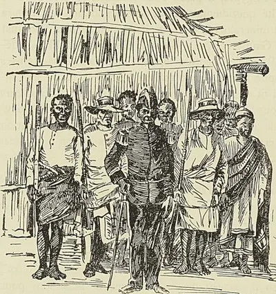 TSIEVALA CHEF DE BÉLALITRA, d’après Catat : Voyage à Madagascar