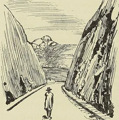 EN EMYRNE, ROUTE DE L’IKOPA, plate-forme du chemin de fer. Gallieni : Neuf ans à…
