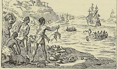 MAYOTTE, d’après Herbert : Some years Travels, 1638
