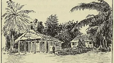 ILES SEYCHELLES. L’îLE PRASLIN. (Mission de la baie Sainte-Anne)