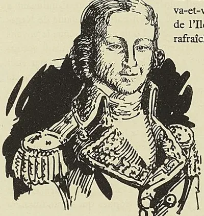 LE GOUVERNEUR MAGON, d’après une lithographie de Maurin