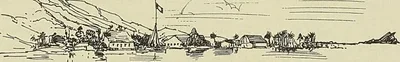 ILE RATATÉA. ILES SOUS LE VENT. Dessin de Toly : Monde illustré (1888) DÉBARQUEMENT DES…