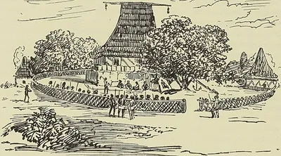 VITI. MBURE-KALOU (TEMPLE), 1860