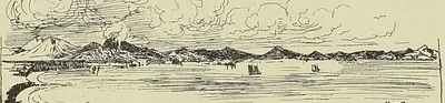 LE LAC TAMPA, NOUVELLE-ZÉLANDE. Frontispice
