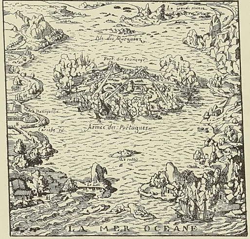 (1560), d’après Thevet, Cosmographie (1575)