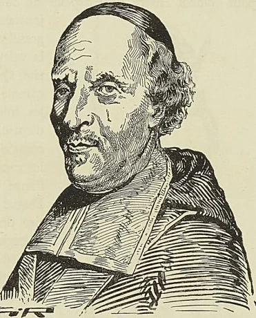 MONSEIGNEUR DE LAVAL, d’après une gravure de la Bibliothèque nationale
