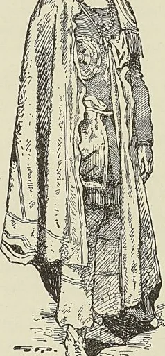 FEMME INDIENNE DE LA PRAIRIE, XVIIIe siècle, Musée ethnographique du Trocadéro