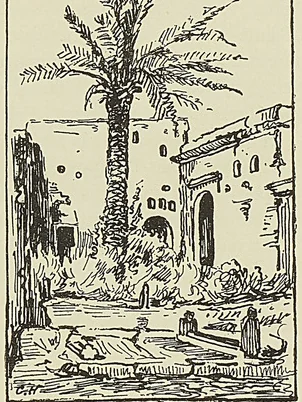 CIMETTÈRE MAURE A BAL-EL-OUED, d’après de Longuemar