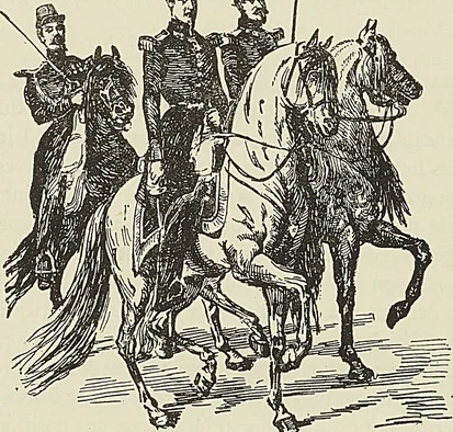LE DUC D’AUMALE, COLONEL DU 17º LÉGER, d’après Raffet