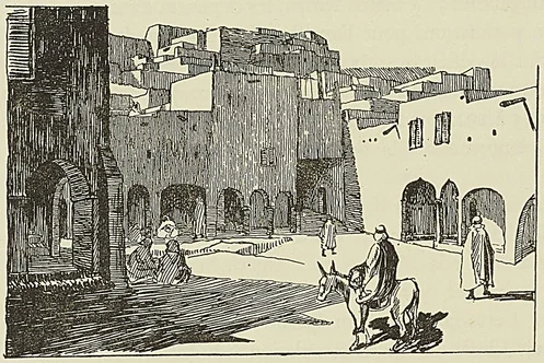 PLACE DU MARCHÉ A EL-ATEUF (MZAB