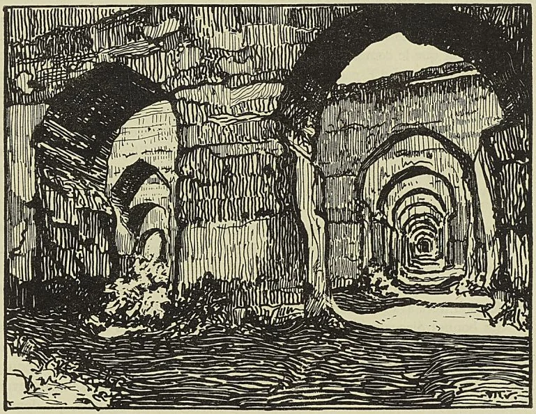 RUINES DES ÉCURIES DE MOULAY-ISMAEL A MEKNES