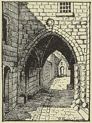 PORTE DE TRIPOLI DE SYRIE, dessin de G. HANOTAUx fils