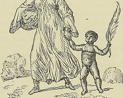 FEMME DE ToMBOUCtoU, d’après un dessin original de René Caillié
