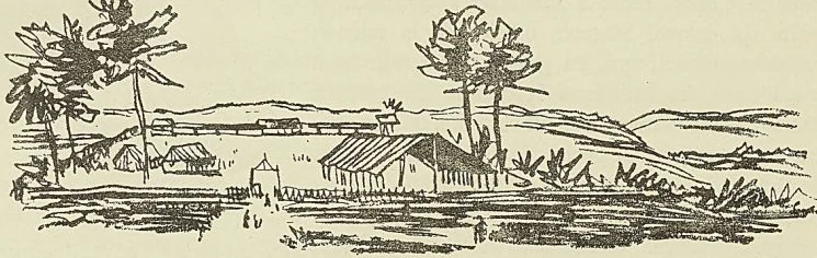 FRANCEVILLE, d’après un dessin de l’Illustration (1884)