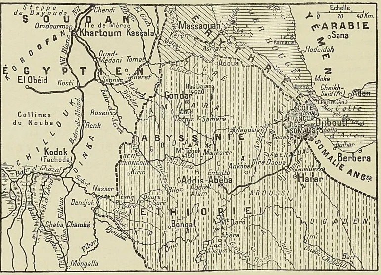 CARTE DES MISSIONS DE BONCHAMPS, CLOCHETTE, CHARLES MICHEL