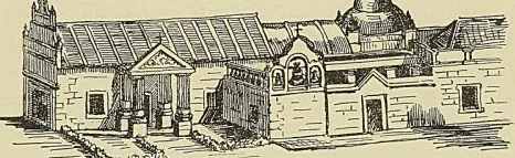 VIEILLE ÉGLISE DE SAO THOMÉ, d’après une estampe anglaise de 1674. (M. G. Hanotaux fils.)