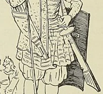 GUERRIER DU PAYS D’ACHEM. (Musée de l’armée, fonds Dubois de l’Étang. (G. Hanotaux fils.)