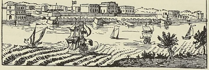 FORT WILLIAM AU XVIIIe SIÈCLE. (G. Hanotaux fils.) Frontispice