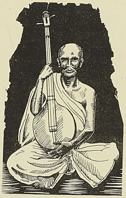 MUSICIEN INDOU. (A. Reiss.) Cul-de-lampe