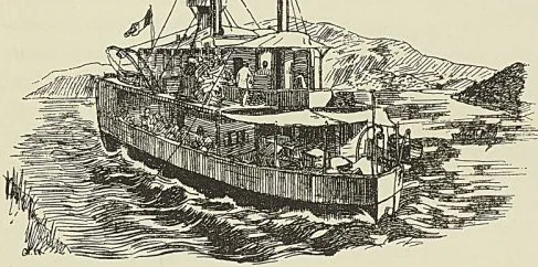 CANONNIÈRE, d’après le Monde illustré