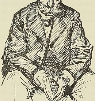 AUGUSTE PAVIE, d’après le crayon de P. Renouard