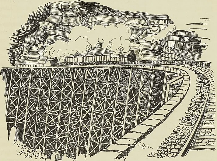CHEMIN DE FER DU YUNNAN, LE PONT DU KILOMÈTRE 85