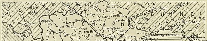 CARTE DE L’INDOCHINE POLITIQUE
