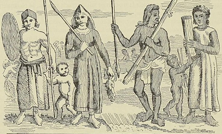 LE LAZARISTE ETIENNE. . NOIRE, d’après Flacourt : Histoire de la grande île Madagascar
