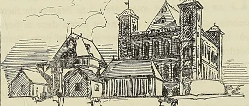 PALAIS DE LA REINE CONSTRUIT PAR J. LABORDE, d’après Catat : Voyage à Madagascar, 1893. ISI