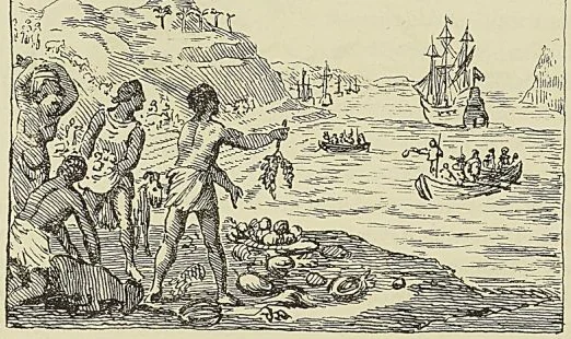 MAYOTTE, d’après Herbert : Some years Travels, 1638